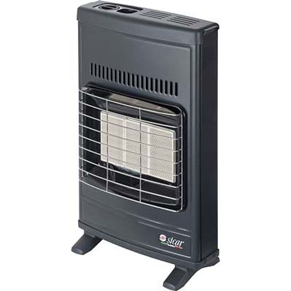 Stufa Gas Metano Infrarossi a Parete Eco 42T Sicar Grigio Ventilata Watt - 2