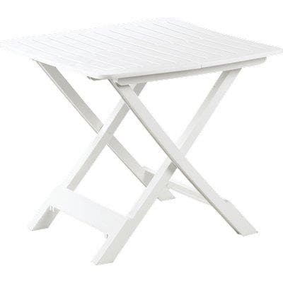 Tavolo Tevere Progarden Pp Bianco Cm 80X72 H.cm 70 - 2