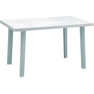 Tavolo Velo Progarden Pp Bianco Cm 126X76 H.cm 72 - 2