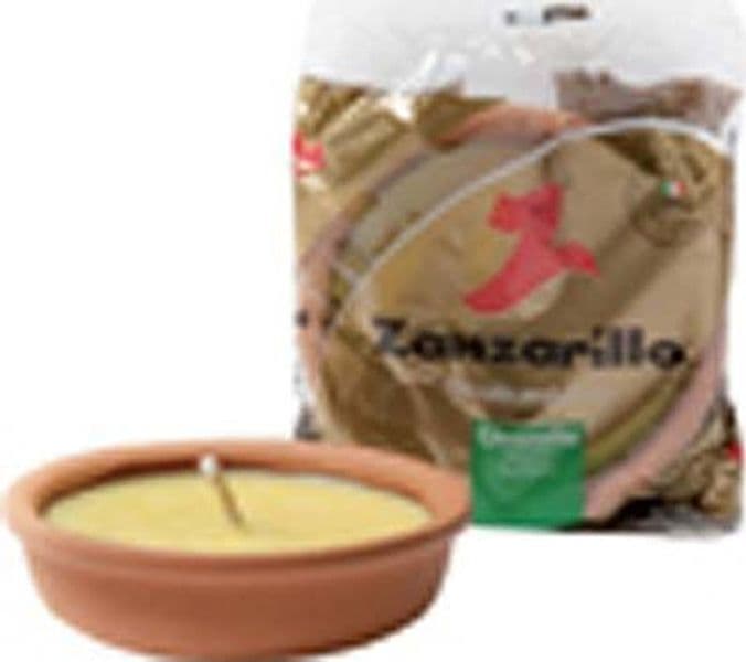 Fiaccola Terracotta Zanzarillo Citronella 11 cm H 30 mm 54 Pezzi - 2