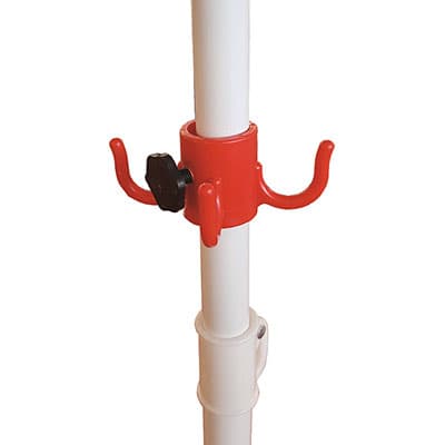 Gancio Ombrelloni Mare per Tubi 32 22 mm 10 Pezzi - 2