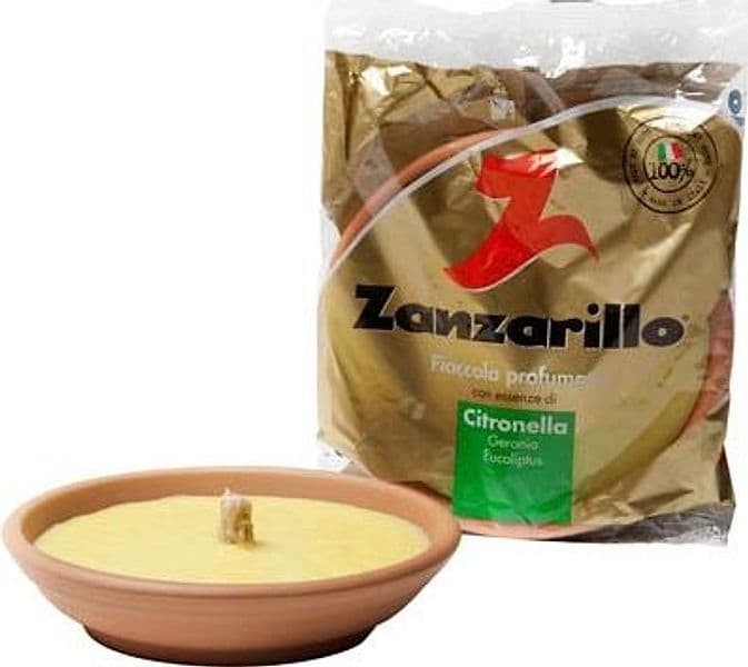 Fiaccola Terracotta Zanzarillo Citronella 15 cm H 35 mm 25 Pezzi - 2