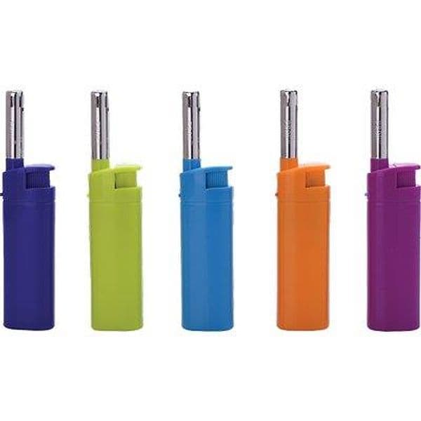 Accendigas a Fiamma Ricaricabile Self Cobia Fash Piezo H 16 cm 50 Pezzi - 2