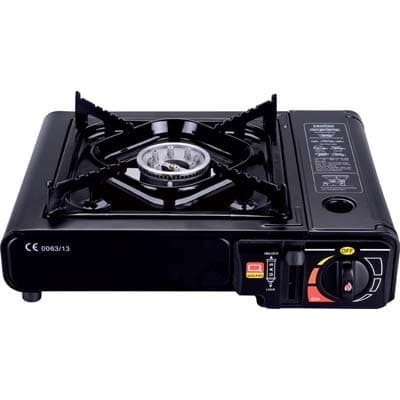 Fornello Gas a Cartuccia Bistro Effe Acciaio Verniciato Bruciatore 1 kW 2,2 - 2
