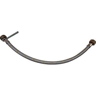 Tubo Gas Treccia per Centraline con Chiave 2 F 100 cm 2 Pezzi - 2
