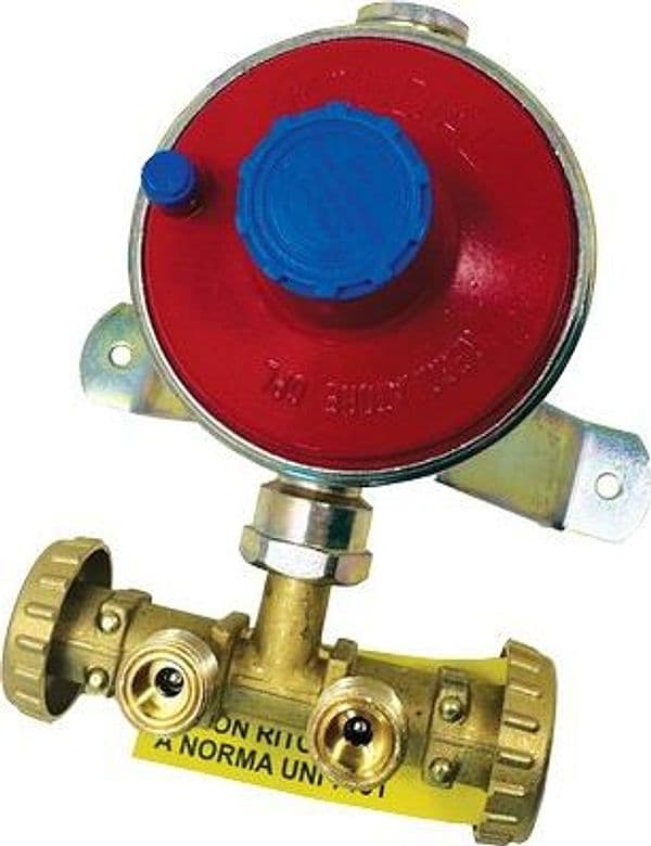 Centralina Mini per 2 Bombole Gas GPL Regolatore Bp Kg H 10 con Staffa – Autres