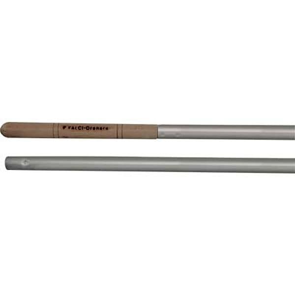 Manico per Pala Forno Falci Alluminio Legno H.cm 150 - 2