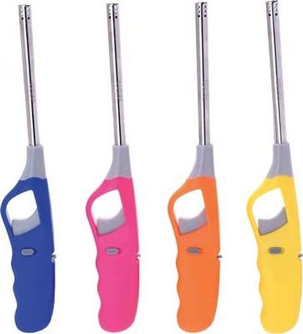 Accendigas a Fiamma Ricaricabile Self Sandfish Piezo H 27 cm 24 Pezzi - 2