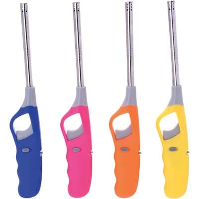 Accendigas a Fiamma Ricaricabile Self Sandfish Piezo H 27 cm 24 Pezzi - 2