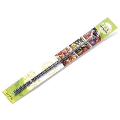 Spiedini Barbecue SP390 Ompagrill Acciaio 39 cm 5 Pezzi - 2