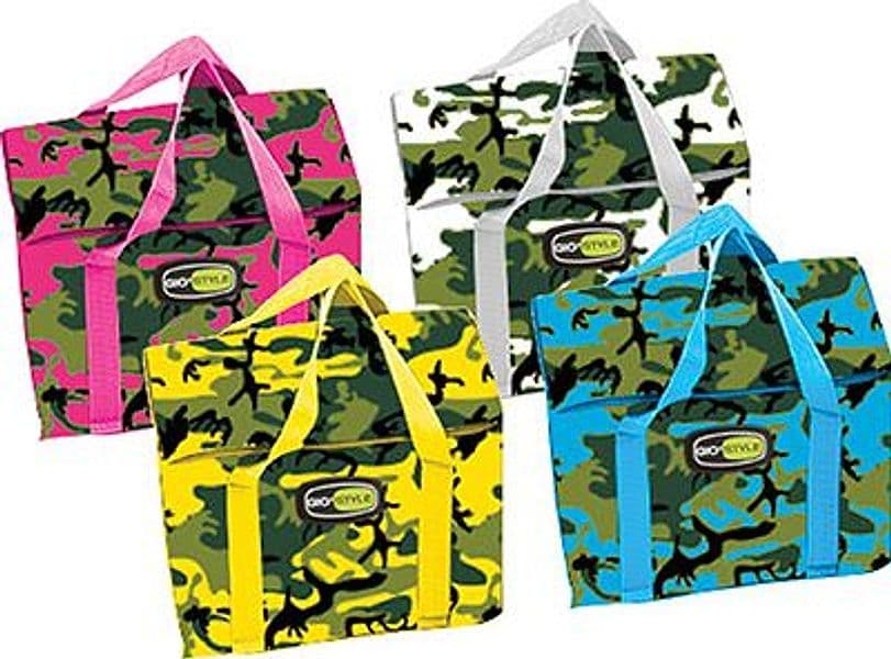 Borsa Termica Camouflage Lunch Bag Giostyle 23 x 17 x 14 cm 6 L 2 Pezzi - 2