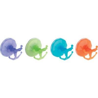 Gancio a Ventosa Bingo Gimi Resina Vari Colori Ø 75,5 mm 12 Pezzi - 2
