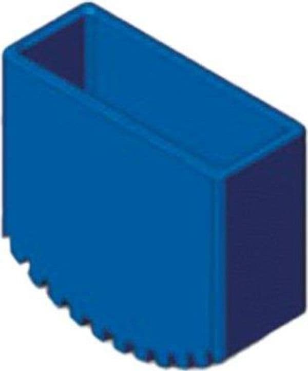 Piedino Scala Trapezoidale Agril Marchetti Mm 60X25 Gradini 10 a 12 x 14 - 2