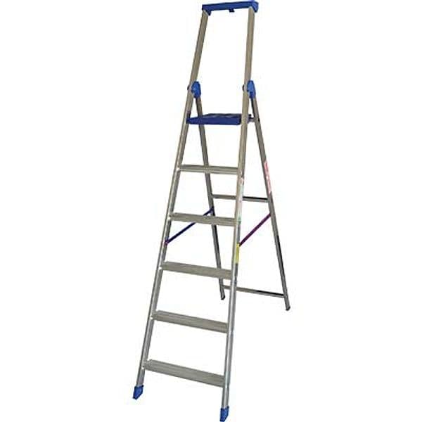Scala Libretto Climb Evo EN131 Marchetti Alluminio Gradini 6 H.cm 145 - 2