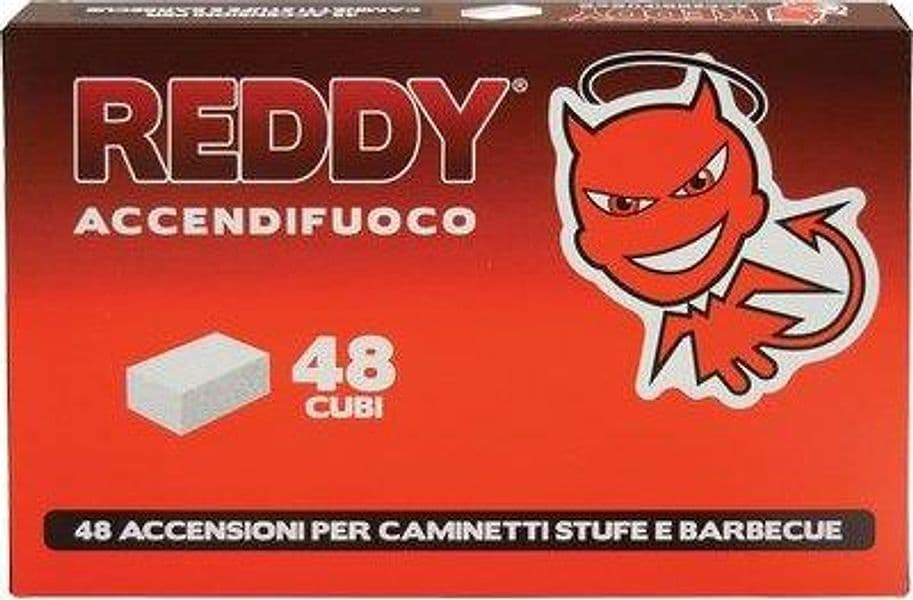 ACCENDIFUOCO 48 REDDY - CUBETTI 48- 28 pezzi - 2