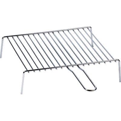 Graticola Barbecue a Barre Singola Fd Acciaio Cromato Cm 35X30 - 2
