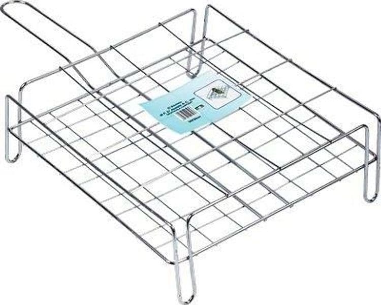 Graticola Barbecue a Rete Doppia Carciofi Fd 30 x 30 cm 2 Pezzi – Autres