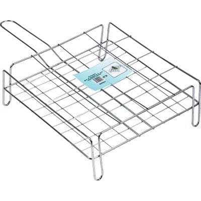 Graticola Barbecue a Rete Doppia Carciofi Fd 30 x 30 cm 2 Pezzi - 2
