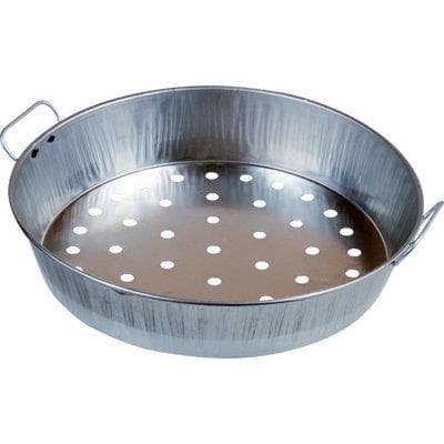 Padella per Caldarroste Standard Ferro 26 cm 10 Pezzi - 2