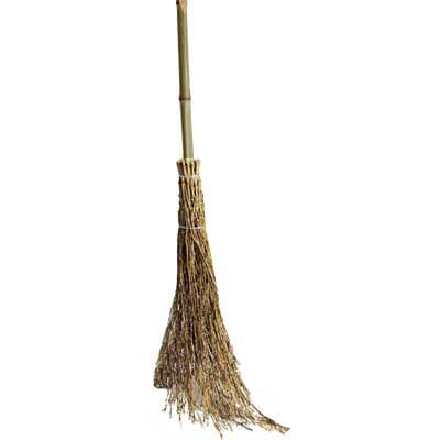 Scopa Giardino Bamboo con Manico Stars H 210 cm 10 Pezzi - 2