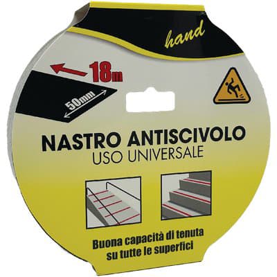 Nastro Antisdrucciolo Adesivo H.mm 50 18 m - 2
