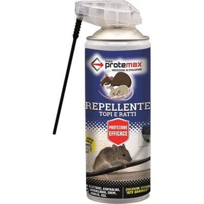 Repellente Topi e Ratti Spray Protemax 400 ml 12 Pezzi - 2