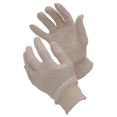 Guanto Semplice Maglia Cotone Ecru Donna 24 Paia - 2
