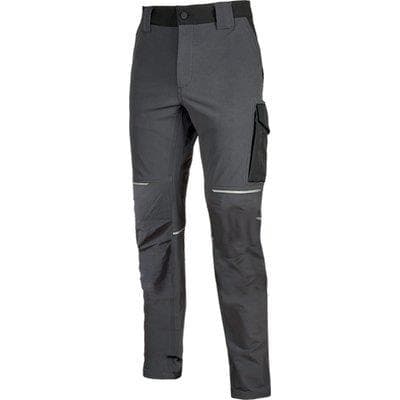 Pantalone Slim Fit World Upower Asphalt Grey M - 2