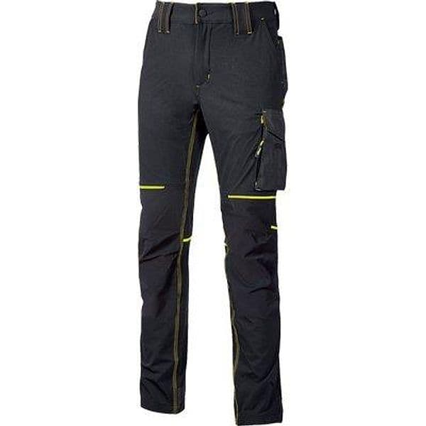 Pantalone Slim Fit World Upower Black Carbon M - 2