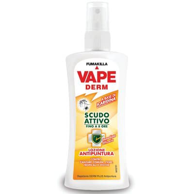 Repellente Insetti Vape Derm Spray Vapo 100 ml 12 Pezzi - 2