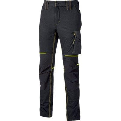 Pantalone Slim Fit World Upower Black Carbon Xxl - 2