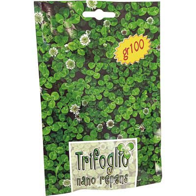 Seme Prato Trifoglio Repens Nano 100 g 3 Pezzi - 2