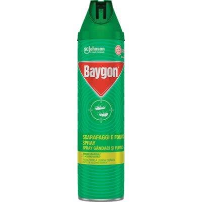 Insetticida Scarafaggi e Formiche Spray Baygon 400 ml 12 Pezzi - 2