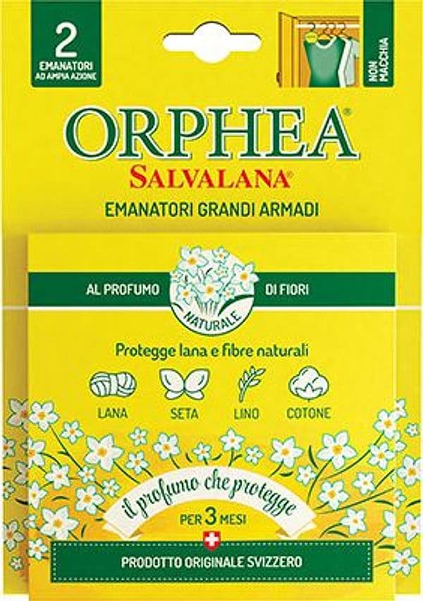 Antitarme Salvalana Grandi Armadi Orphea Fiori 2 Pezzi - 2