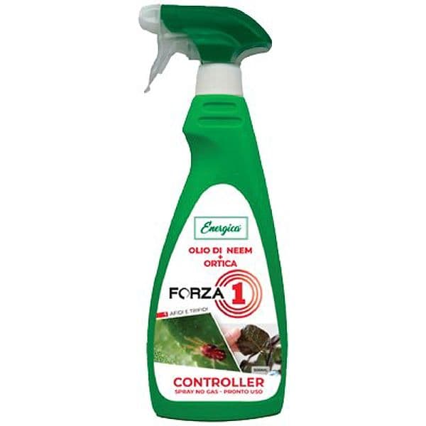 Insetticida Forza 1 Energica Olio Neem con Ortica 500 ml 2 Pezzi - 2