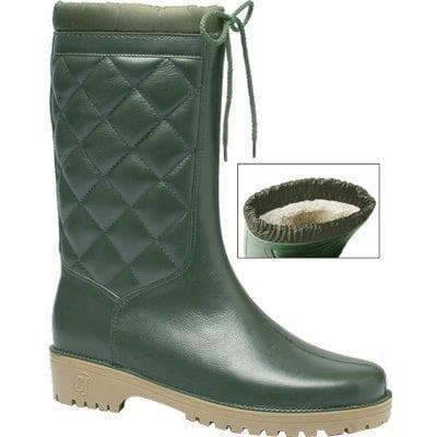 Stivale PVC Imbottito Carrarmato Walenky Ma Cri Verde 41 - 2