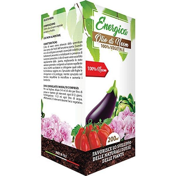 Rinforzante Olio Neem Energica 200 ml 2 Pezzi - 2