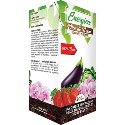Rinforzante Olio Neem Energica 200 ml 2 Pezzi - 2