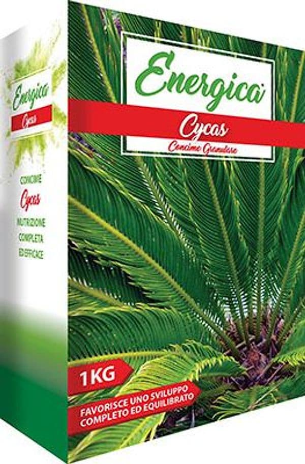 Concime Granulare Cycas Energica 1 kg 6 Pezzi - 2