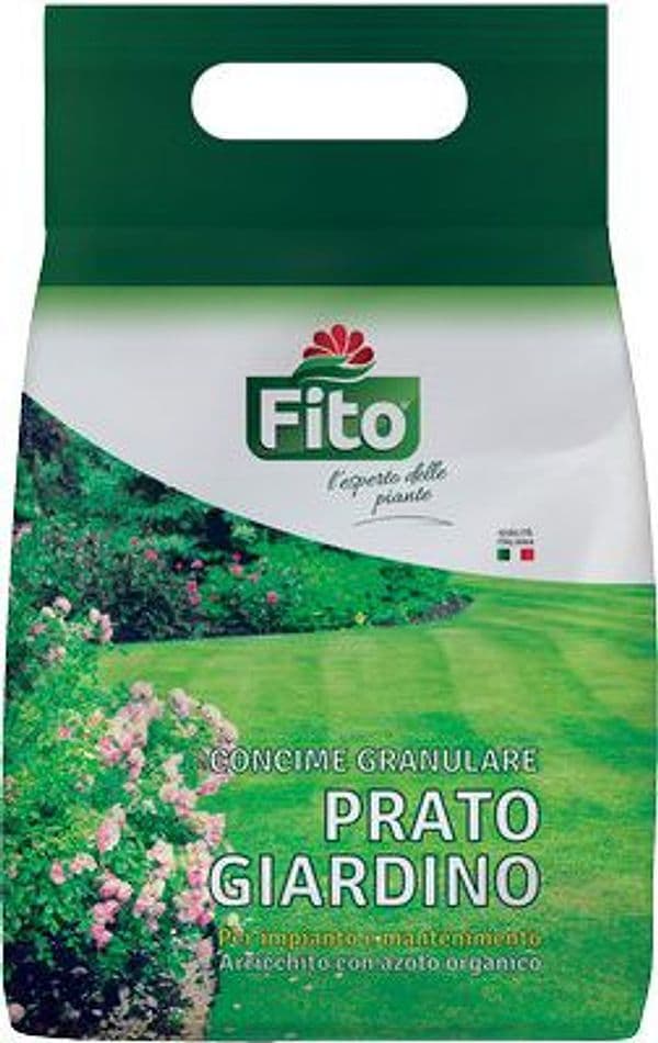 Concime Granulare Prato Giardino Fito 5 kg 4 Pezzi
