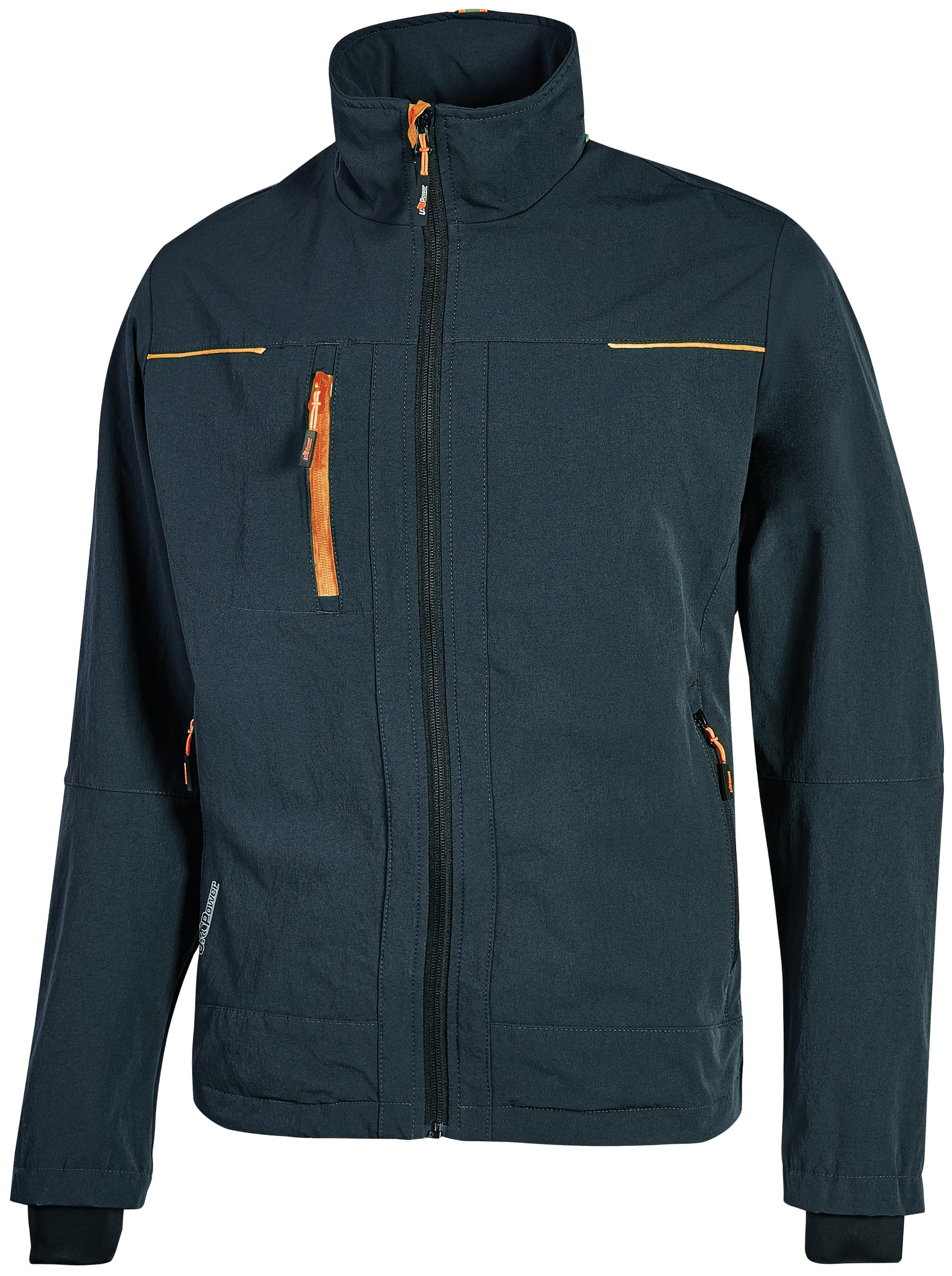 Giacca Pluton Colore Blu Arancio Misura M U Power - 2