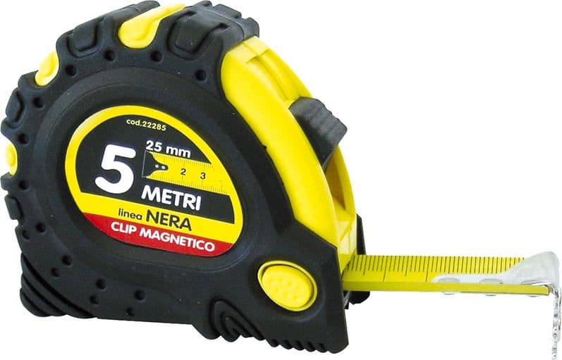 Flessometro Linea Nera Magnetico M 5 x 25 mm Utilia - 2