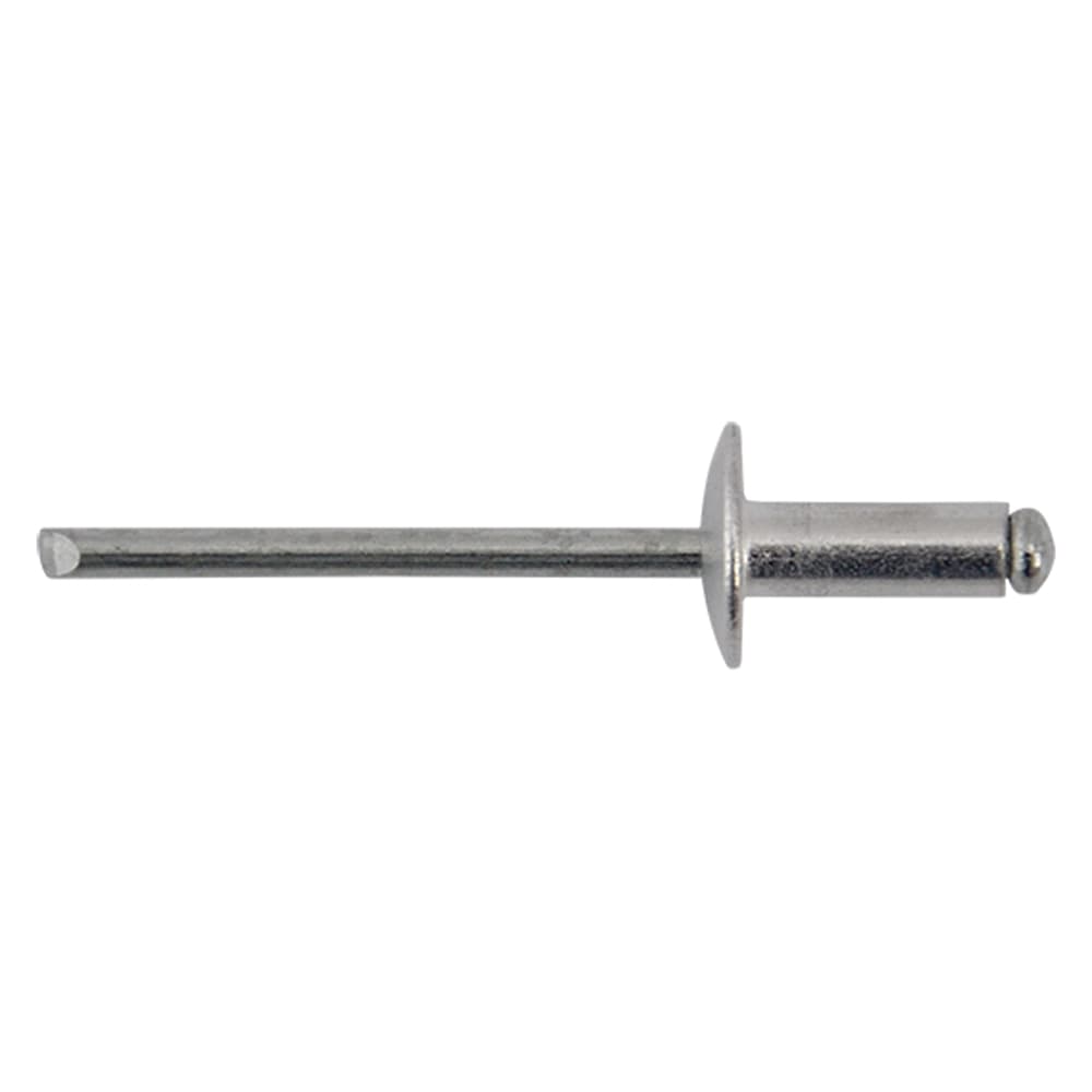 Rivetto a Strappo in Alluminio 4,8 x 20 Ø Testa 14 25 Pezzi - 2