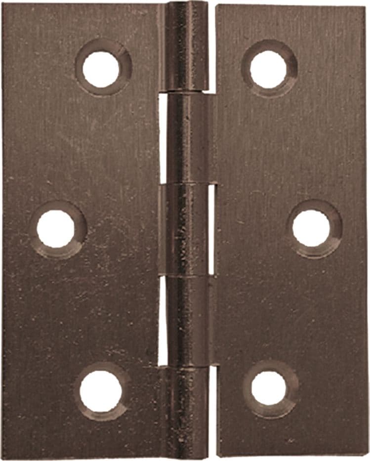 Cerniera Fresata Piana Hxl Bronzata 24 Pezzi 40 X 35 mm - 2