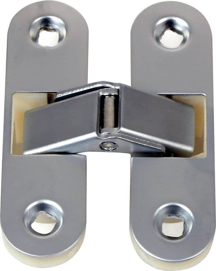 Cerniera Invisibile Cromo Satinato A0111 2 Pezzi - 2