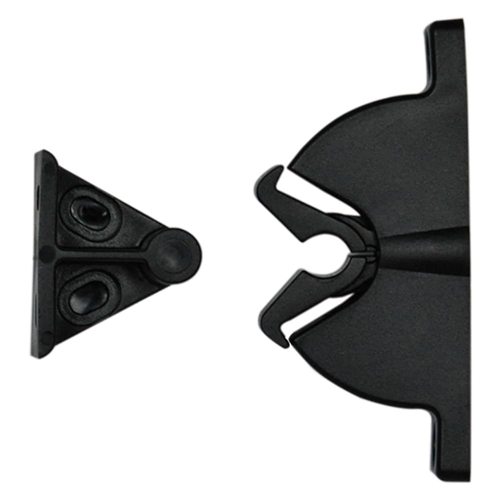 Fermaporta in PVC a Pinza Tipo Grande 50 Pezzi - 2