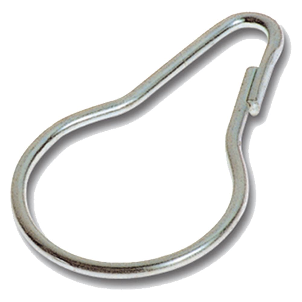 Ganci per Tenda Doccia Medio 100 Pezzi Ø 30,5 mm - 2