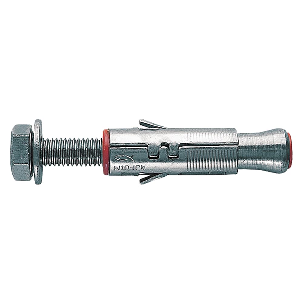 Tassello Fischer Slm Acciaio con Vite Slm 6V 50 Pezzi 12 x 45 mm 6 x 50 mm - 2