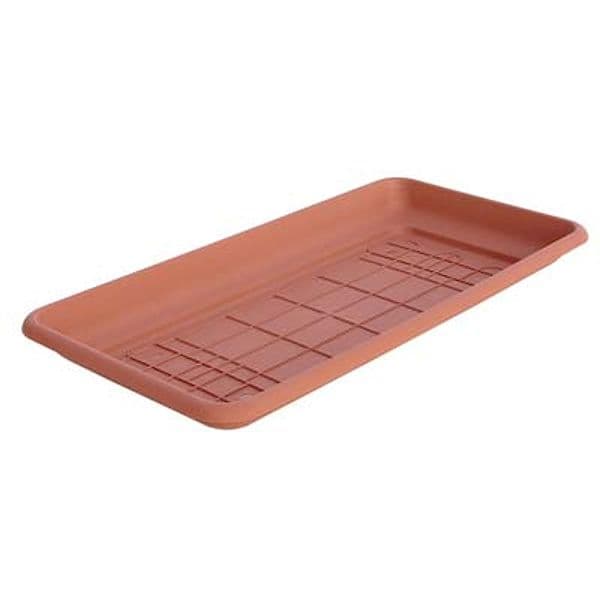 Sottocassetta Daphne Ics Pp Terracotta per Cassetta 60 x 30 cm 2 Pezzi - 2