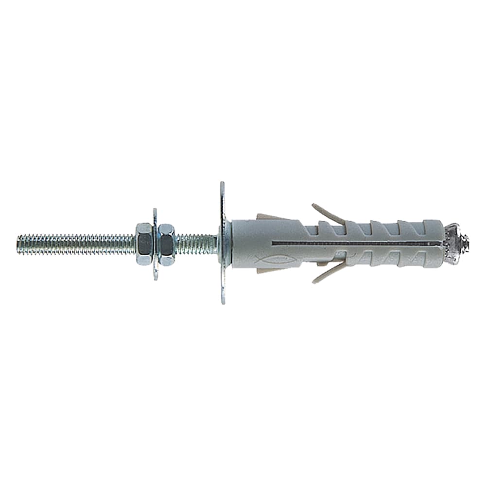 Tassello con Doppia Vite Sb 9 5 Vite M4 Fischer 50 Pezzi Ø 9 x 40 mm - 2